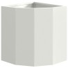 Jardinière d'Angle Blanc 30 x 30 x 35 cm Acier 538743538743