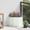 Jardinière d'Angle Blanc 45 x 45 x 35 cm Acier 538747538747
