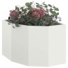 Jardinière d'Angle Blanc 45 x 45 x 35 cm Acier 538747538747