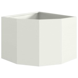 Jardinière d'Angle Blanc 45 x 45 x 35 cm Acier 538747538747