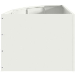 Jardinière d'Angle Blanc 45 x 45 x 35 cm Acier 538747538747