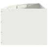 Jardinière d'Angle Blanc 45 x 45 x 35 cm Acier 538747538747