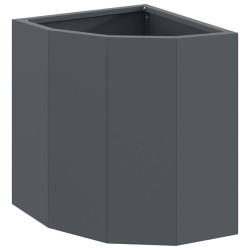 Jardinière d'Angle Anthracite 30 x 30 x 35 cm Acier 538751538751