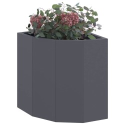 Jardinière d'Angle Anthracite 30 x 30 x 35 cm Acier 538751538751