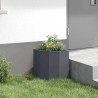 Jardinière d'Angle Anthracite 30 x 30 x 35 cm Acier 538751538751