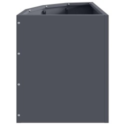 Jardinière d'Angle Anthracite 30 x 30 x 35 cm Acier 538751538751