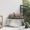 Jardinière d'Angle Argent 60 x 60 x 35 cm Acier galvanisé 538755538755