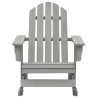 Chaise à bascule de jardin Bois Gris 538761538761