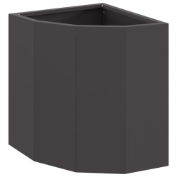 Jardinière d'Angle Noir 30 x 30 x 35 cm Acier 538764538764