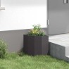 Jardinière d'Angle Noir 30 x 30 x 35 cm Acier 538764538764