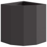 Jardinière d'Angle Noir 30 x 30 x 35 cm Acier 538764538764