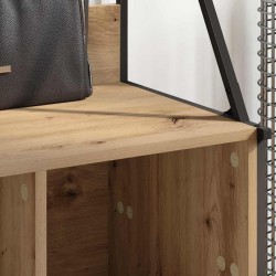 Porte-vêtements avec étagère Chêne artisanal 100 x 41 x 184 cm 538765538765