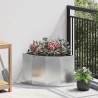 Jardinière d'Angle Argent 45 x 45 x 35 cm Acier galvanisé 538775538775