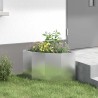 Jardinière d'Angle Argent 45 x 45 x 35 cm Acier galvanisé 538775538775
