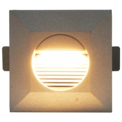 Appliques murales LED d'extérieur 6 pcs 2 W Argenté Carré 538777538777