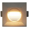 Appliques murales LED d'extérieur 6 pcs 2 W Argenté Carré 538777538777