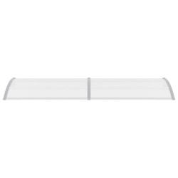 Auvent de porte Gris 300 x 100 cm PC 538778538778