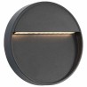 Appliques murales à LED d'extérieur 2 pcs 3 W Noir Rond 538779538779