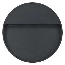 Appliques murales à LED d'extérieur 2 pcs 3 W Noir Rond 538779538779