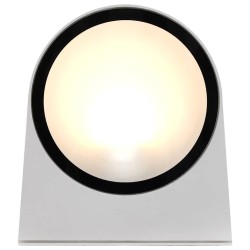 2 pcs Appliques murales d'extérieur 1 W Blanc Rond 538780538780