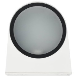 2 pcs Appliques murales d'extérieur 1 W Blanc Rond 538780538780