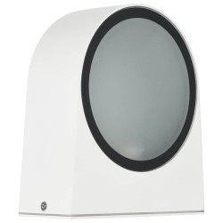 2 pcs Appliques murales d'extérieur 1 W Blanc Rond 538780538780