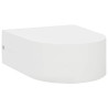 2 pcs Appliques murales d'extérieur 1 W Blanc Rond 538780538780