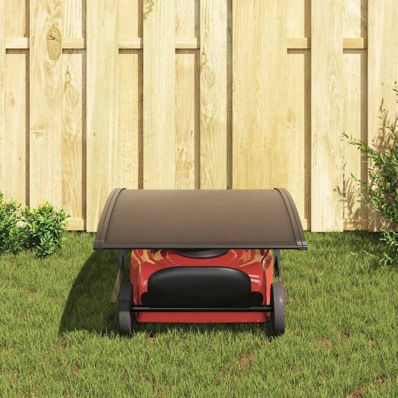 Toit de garage pour tondeuse robot 77x103x46 cm Noir 538782538782