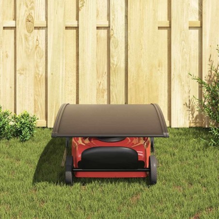 Toit de garage pour tondeuse robot 77x103x46 cm Noir 538782538782