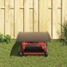 Toit de garage pour tondeuse robot 77x103x46 cm Noir 538782538782