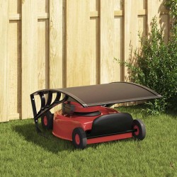 Toit de garage pour tondeuse robot 77x103x46 cm Noir 538782538782