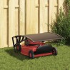 Toit de garage pour tondeuse robot 77x103x46 cm Noir 538782538782