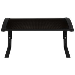Toit de garage pour tondeuse robot 77x103x46 cm Noir 538782538782