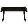 Toit de garage pour tondeuse robot 77x103x46 cm Noir 538782538782