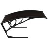 Toit de garage pour tondeuse robot 77x103x46 cm Noir 538782538782