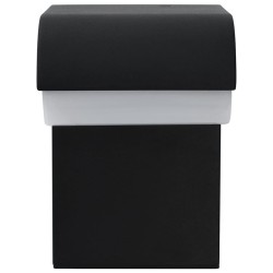 Applique murale LED d'extérieur 9 W Noir Ovale  538783538783