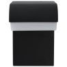 Applique murale LED d'extérieur 9 W Noir Ovale  538783538783