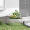 Jardinière d'Angle Argent 60 x 60 x 35 cm Acier inoxydable 538787538787