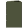 Jardinière d'Angle Vert olive 30 x 30 x 50 cm Acier 538793538793