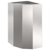 Jardinière d'Angle Argent 30 x 30 x 50 cm Acier inoxydable 538794538794
