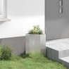 Jardinière d'Angle Argent 30 x 30 x 50 cm Acier inoxydable 538794538794