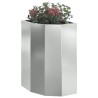 Jardinière d'Angle Argent 30 x 30 x 50 cm Acier galvanisé 538795538795