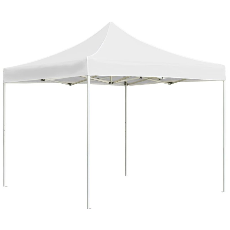 Tente de réception pliable Aluminium 3 x 3 m Blanc 538796538796