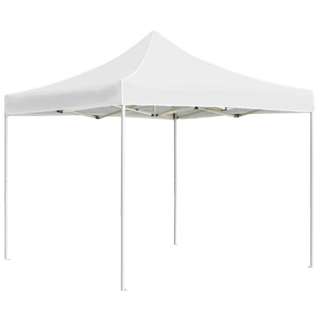 Tente de réception pliable Aluminium 3 x 3 m Blanc 538796538796