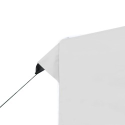 Tente de réception pliable Aluminium 3 x 3 m Blanc 538796538796
