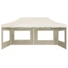Tente de réception pliable avec parois Aluminium 6 x 3 m Crème 538797538797