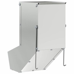 Distributeur pour lapins Argent 12,5 x 26 x 28,5 cm 538799538799