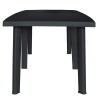 Table de jardin Anthracite 216x90x72 cm Plastique 538801538801