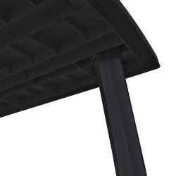 Table de jardin Anthracite 216x90x72 cm Plastique 538801538801