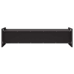 Trough d'alimentation pour le bétail Noir 108 x 50 x 28 cm 538802538802